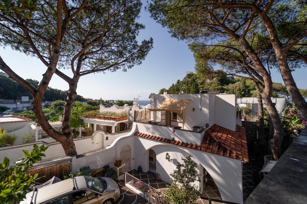 Villa Cinque Pini Казамиччола-Терме Экстерьер фото